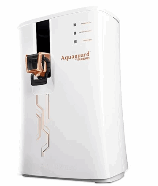 AQUAGUARD Superb Ro+Uv+Mtds Water Purifier, 7 Liter White